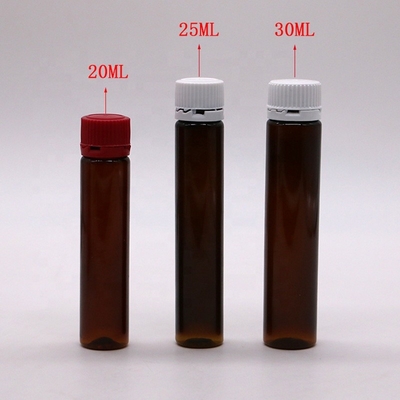 1/2oz 1oz PET Plastic Oral Liquid Medicine Bottles Cosmetic Bottle Customize Color
