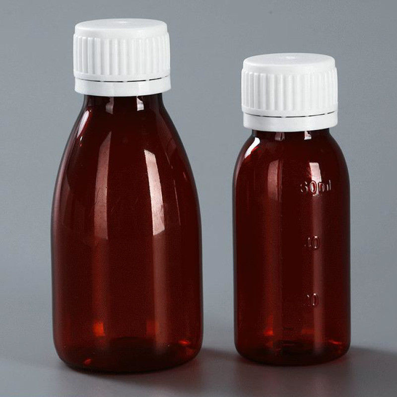 60ml Thickened Oral Liquid Bottle With Scale Syrup Split Flask Enzyme Bottle 30ml